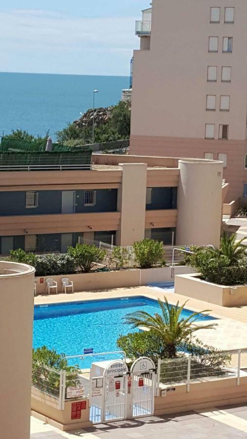 Appartement T3 Traversant Residence Standing Garage Et Piscine Exterieure Gratuits Sète Exterior foto